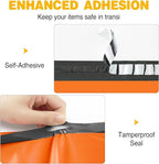 Famagic Poly Mailers 12x15.5 Inches 200 Pcs Orange Packaging Shipping Bags Mailing Envelopes Self-Seal Waterproof and Tear-Proof Mailers Bags for Small Business Clothing Boutique