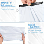 Large Poly Mailers 19x24 Inch 100 Pack, Shipping Bags for Clothing with Self-Sealing Tear-Resistant, Waterproof Poly Bags, Mailing Envelopes for Small Business (White)