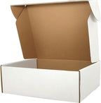 White Shipping Boxes for Small Business Pack of 20-12x8x3 inches Cardboard Corrugated Mailer Boxes for Shipping Packaging Craft Gifts Giving Products