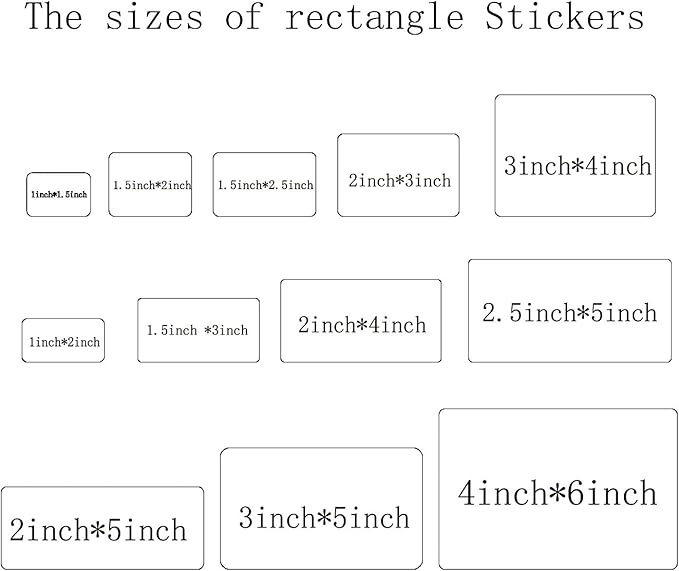 Custom Stickers for Business Logo Personalized Label Stickers Customized 100,200pcs, 1",1.5",2", 3", 4"