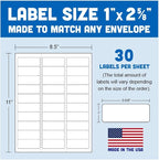 Personalized Return Address Labels - Georgeous Camellias - 60-1000 Custom Self-Adhesive Stickers