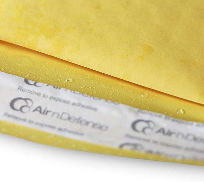 25/250/500/1000/2000/5000 pcs #0 6.5x10 Kraft Bubble Mailers Padded Envelopes Mailing Bags AirnDefense (2500)