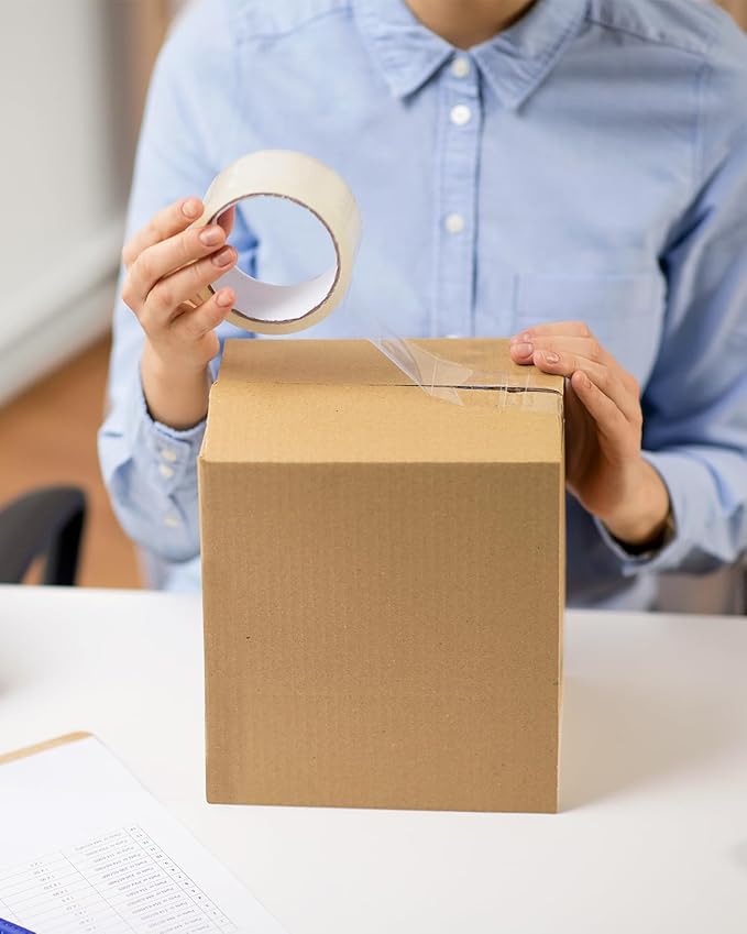 40-Pack-Small-Shipping-Boxes-9x6x4, Corrugated-Cardboard-Boxes-for-Packaging-Small-Business, Brown-Boxes-Mailers