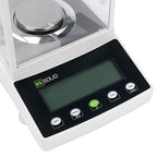 U.S. Solid 0.1mg Analytical Balance, 120g x 0.0001g, Lab Electronic Scale with Automatic Internal Calibration, Electromagnetic Transducer, RS232, Overload Protection, Piece Counting, 4 Weighing Units