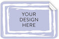 100 Custom Vinyl Stickers - Upload Your own Image, Text, Design, Logo - Personalized Logo Labels for Handmade, Packaging, Bottle, Jars, Candle, Brand Stickers (Lavender Swirls, 4x2)