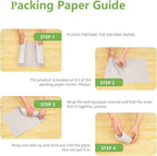 Large Packing Paper Sheets for Moving 31" x 21.5" Packaging Newsprint Paper 200 Pack Packing Paper for Wrapping Fragiles,Box Fillers for Moving Supplies