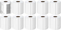 4x6 Thermal Labels - 2500 Labels, Industrial, Direct Thermal, Perforated, Postage, Shipping, Compatible with Zebra, MUNBYN, Polono, USPS, UPS, FedEx, DHL, Amazon, eBay & PAYPAL