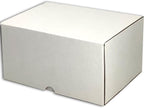 10x7x5 inches Small Shipping Boxes Set of 20 - White Mailer Corrugated Cardboard Boxes for Shipping Packaging Mailing Products
