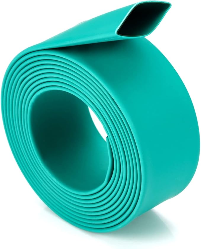 Chanzon 3:1 Ratio 1-1/2" (39mm) Heat Shrink Tubing - Marine Grade Waterproof Adhesive Lined - 4Ft Roll (1.22M Total Length) Green Polyolefin Sleeving Wrap Shrinking 3 to 1 Ratio 1pcs