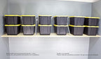 Rhino Shelf Universal Garage Storage Kit - 12 feet
