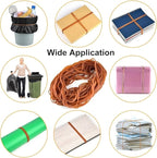 Rubber Band Depot, Size #117, Long Rubber Bands - Rubber Band Measurements: - Approximately 50 Rubber Bands Per Bag - 1/4 Pound Bag