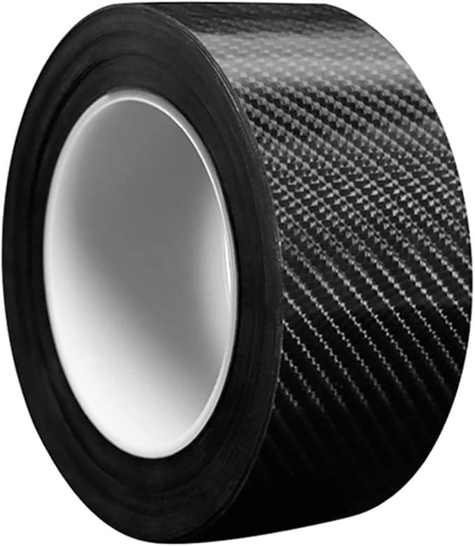 DGSL Car Door Edge Guards Door Sill Protector 5D Carbon Fiber Car Wrap Film Vinyl Automotive Wrap Film Car Door Sill Protection Film Anti-Collision Fits for Most Car (2In x 49Ft)