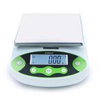 U.S. Solid Digital Analytical Balance 3kg x 0.01g, High Precision Lab Scale, 500g Calibration Weight, 10 Weighing Units, AC 100V-240V & DC 9V, Piece Counting
