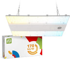 ASD LED Linear High Bay Light Fixture, Commercial Shop Lighting | 3CCT, Dimmable, Power Adjustable, DLC Premium, UL Listed | 160W 25000LM 3500-5000K 100-277V | Warehouse, Garage, Workshop Lamp | White