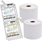 9527 Product 4x6 Direct Thermal Shipping Labels for Zebra 2844 ZP-450 ZP-500 ZP-505,Blank,450 Labels/Roll, 1" Core (12 Rolls)