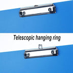 Acocony 11x17 Clipboard Double Clip Super Tough Extra Large Clipboard Not Fragile Low Profile Clip 11 x 17 Clipping PP Plastic Blue Pack of 2