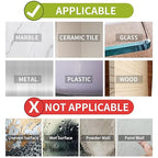 20PCS Double Sided Adhesive Pads for Mounting, 2.36inx2.36in, Sticky Tack Double Sided Tape for Walls Hanging, Two Sided Pre-Cut Squares, 2 Sided Nano Wall Mount Heavy Duty Pad Clear