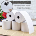 Azure Zone, Thermal Paper 2-1/4 X 230ft 100 Rolls, Fits Most POS Machines and Cash Registers, Great for Business Sales