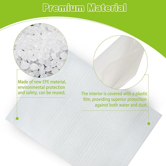 10 Pack 24x28in Cushion Foam Pouches Moving Packaging Supplies Shockproof