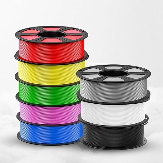 GEEETECH Blue PLA Filament 1.75mm 1KG, Neatly Wound 3D Printer Filament Dimensional Accuracy +/- 0.02mm, 1000g Spool(2.2lbs) 3D Printing Filament Fits Most FDM 3D Printers