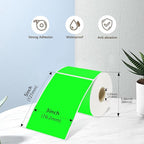 3x5 Inch Thermal Label Stickers,300Pcs Waterproof Rectangle Labels for Storage Bins,Moving Boxes,Address & Inventory Organization,Small Business Labeling,Mixed Colors