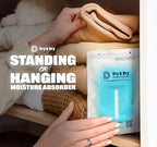Dry & Dry 24 Packs Standing Moisture Absorbers to Control Excess Moisture for Basements, Closets, Bathrooms, Laundry Rooms - Moisture Absorbers Moisture Absorbers