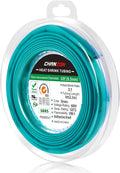 Chanzon 3:1 Ratio 3/8" (9.5mm) Heat Shrink Tubing - Marine Grade Waterproof Adhesive Lined - 8Ft Roll (2.5M Total Length) Green Polyolefin Sleeving Wrap Shrinking 3 to 1 Ratio 1pcs