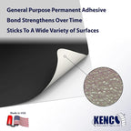 Kenco Color Coding 3 X 5 Rectangle Labels, Inventory Control Stickers 500 Labels Per Roll, Made in The USA (Black)