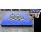 Liberty Scales LS-700-DC Dual Counting Smart Weighing Scale Systems, Size 36" x 36" (3' x 3') - C-Scale (13 lb x .0004 lb) / Floor Scale 2500 lb x .5 lb