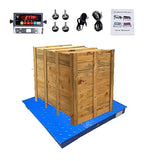 Industrial Floor Scale, 60" x 60", 5000LB/0.5LB, PEC Focus on Industry for 60 Years