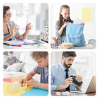 OWLKELA 20 Rolls Transparent Tape Refills, Clear Tape, All-Purpose Transparent Glossy Tape for Office, Home, School