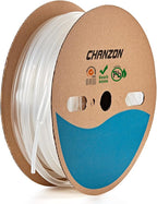 Chanzon 3:1 Ratio - 80ft Roll - Heat Shrink Tubing 1/4" (6.4mm) - Marine Grade Waterproof Adhesive Lined - (25M Total Length) Clear/Transparent Polyolefin Sleeving Wrap Shrinking 3 to 1 Ratio 1pcs