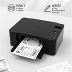 Coopaty Half Sheet Shipping Labels 8.5" x 5.5" Sticker Labels for Laser & Ink Jet Printers, 2 Per Page Self Adhesive Mailing Labels for Packages (20000 Labels)