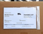 (1000 Pcs) Premium 6''x10'' Packing List Envelopes, Tailored Size for Letter-size Paper Folded in Half, Adhesive Shipping Label Pouches/Sleeves