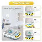 CGOLDENWALL High Precision Lab Scale Laboratory Analytical Electronic Balance Digital Precision Scale Pharmacy Jewelry Scale 110V Calibrated(3000g, 0.01g)