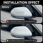 DGSL Car Door Edge Guards Door Sill Protector, 2In x 16.4Ft+2.7In x 33Ft+4In x 16.4Ft 5D Carbon Fiber Car Wrap Film, Vinyl Automotive Wrap Film Anti-Collision Fits for Most Car (Transparent)