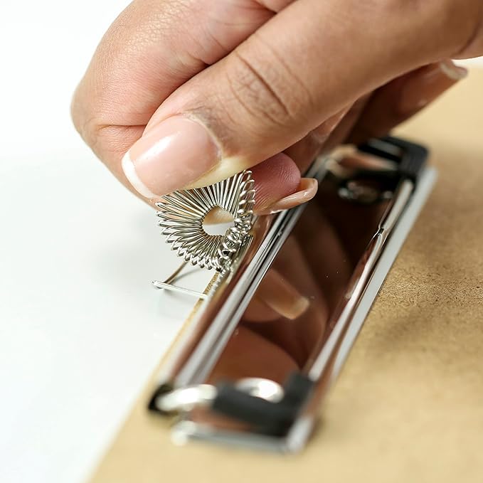 Officemate Wood Clipboard, Memo Size, Low Profile Clip with Pen Holder (83113)