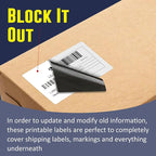 L LIKED 2.25" x 4" Direct Thermal Label, Permanent Adhesive Shipping Postage Labels & Compatible with Rollo, Zebra and Other Desktop Printers (12 Roll, 4200 Labels)