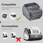 L LIKED 16 Rolls 4" x 6" Direct Blank Thermal Shipping Labels with 250 Labels/Roll - Compatible with Zebra 2844 ZP-450 ZP-500 ZP-505 (16 Rolls)