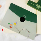 PARLAIM 3/4 Inch Round Permanent Adhesive Color-Code Dot Stickers,1000 Stickers Roll dots Label Dispenser Box Green Circle Stickers Labels (Black)