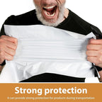 Metronic Poly Mailers 24x24 100PC White, Extra Large Shipping Bags Mailing Envelopes with Strong Adhesive, 2.5Mil Thick Mailers Poly Bags for Shipping, Mailing Bag Packaging Bag for Small Business