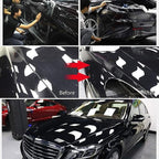 SUMAGITIN 7.5mil TPU Clear Car Paint Protection Film Self Healing Adhesive Automotive Film Anti-Scratch Glossy Car Body Wrap Vinyl for DIY Car Moto Interior Exterior,60inch x 20inch