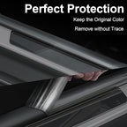 Lypumso Clear Vinyl Wrap Tape, Car Door Edge Guard Door Sill Protector, Transparent Paint Protection Film for Most Cars Rearview Mirror Handle Bumper Window Stair (Clear, 2inch x 30ft)