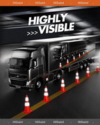 [48 Pack] HiGiant 28 inch Traffic Safety Cones with Reflective Collars, Sturdy Orange PVC Cones for Road Safety, Parking lot and Driving Training