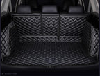 Custom Pet Tray Trunk Cargo Liner Floor Mat for Mercedes GLE SUV W166 GLE300 GLE320 GLE350 GLE400 Before 2020-3D Full Coverage Protection, All Season, Heavy Duty Black w/Black Stitching