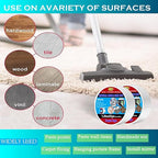 Double Sided Carpet Tape 2 in x 22 yd Heavy Duty - Strong Adhesive for Area Rugs, Mats, Stairs on Hardwood, Tile, Concrete Floors No Residue Removable