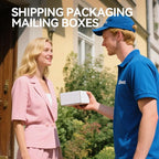 Small Shipping Boxes 3.5x3.3x1.6 Inches, 25-Pack White Corrugated Cardboard Gift Boxes for Mailing, Packaging & Storage
