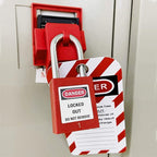 Lockout Tagout Locks, Safety Padlock, Loto Locks Keyed Differently Lock Out Tag Out 30 pcs Safety Padlocks Plastic with 30 Lockout TagOut Tags Red