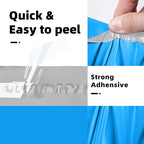 POLYSELLS 200 pcs 10x13 Inches Blue Poly Mailers Shipping Envelopes, Strong Adhesive Sealing, Waterproof, and Tear-resistant Postal Mailing Bags for Small Business, Clothes, Non-Fragile Items