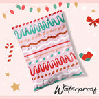 Metronic Poly Mailers 6x9 Inch 100pc Shipping Bags for Clothes,Self Adhesive Shipping Envelopes for Small Business,Waterproof Mailers Poly Bags for Shipping,Packaging Mailing Bags Pink Squiggles
